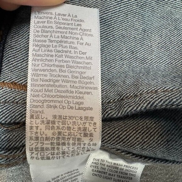 Madewell 11' High Rise in Insley Dark Denim Wash; Welt Pocket Edition Size 26 - Picture 14 of 17